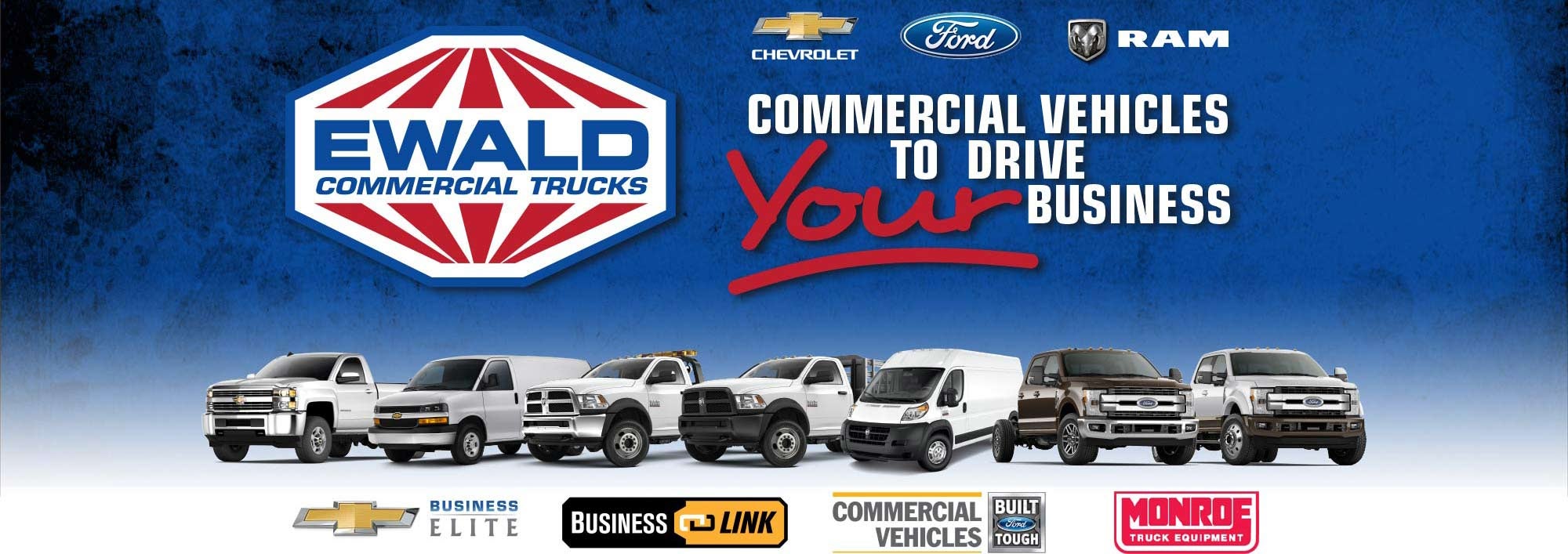 Ewald Automotive Group Commercial Vehicles to Drive Your Business