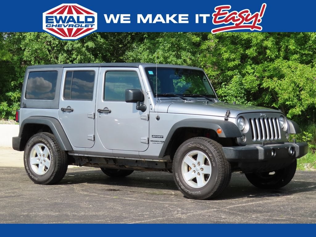 2018 Jeep Wrangler JK Unlimited Sport S 4x4
