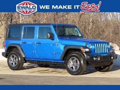 2022 Jeep Wrangler Sport S 4x4