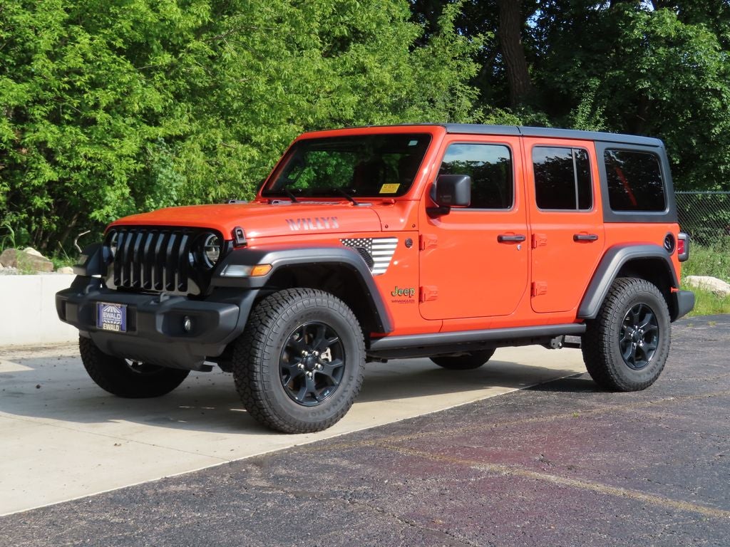 2020 Jeep Wrangler Willys 4x4