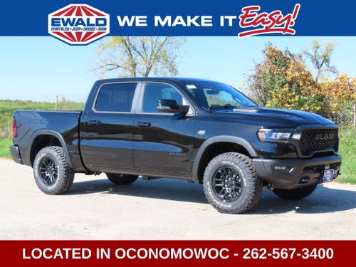 2027 RAM 1500 RAM 1500 REBEL CREW CAB 4X4 5'7' BOX