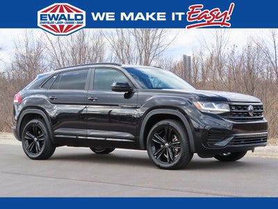 2023 Volkswagen Atlas Cross Sport 2.0T SEL R-Line Black