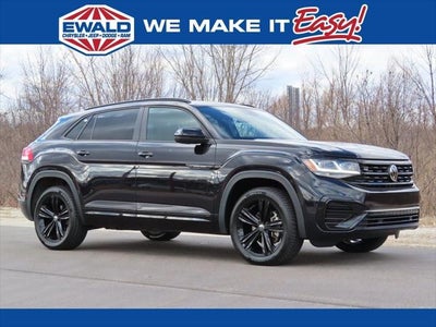 2023 Volkswagen Atlas Cross Sport 2.0T SEL R-Line Black