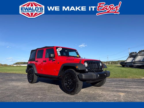 2018 Jeep Wrangler JK Unlimited Willys Wheeler