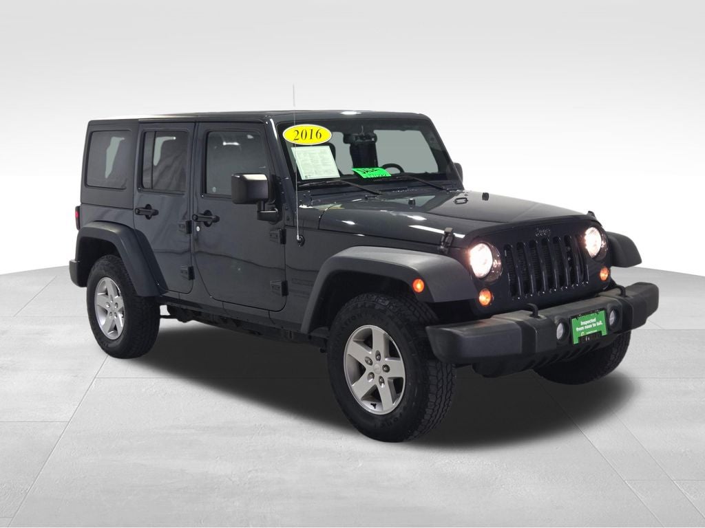 2016 Jeep Wrangler Unlimited Sport