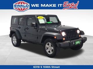 2016 Jeep Wrangler Unlimited Sport