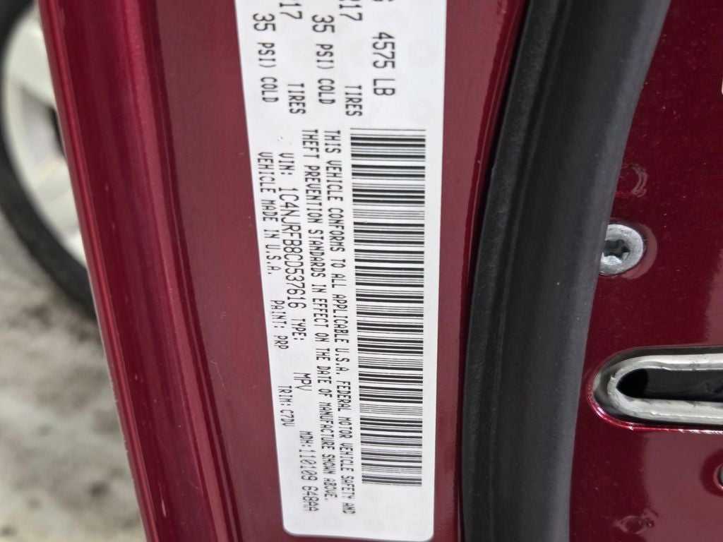 2012 Jeep Patriot Latitude