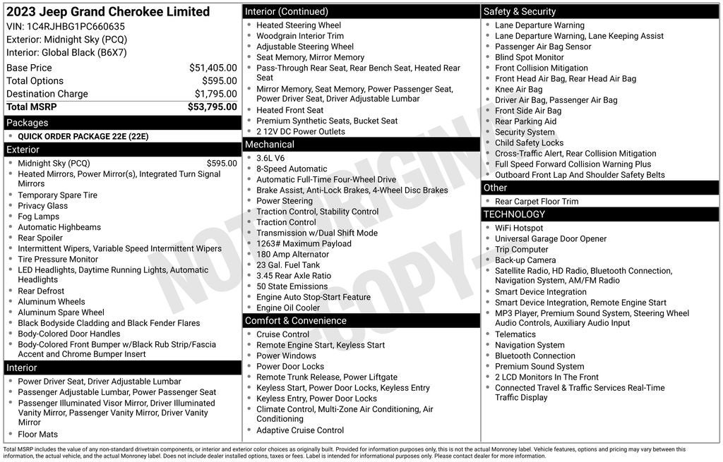 2023 Jeep Grand Cherokee Limited