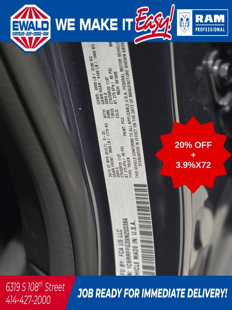 2025 RAM 1500 Big Horn/Lone Star