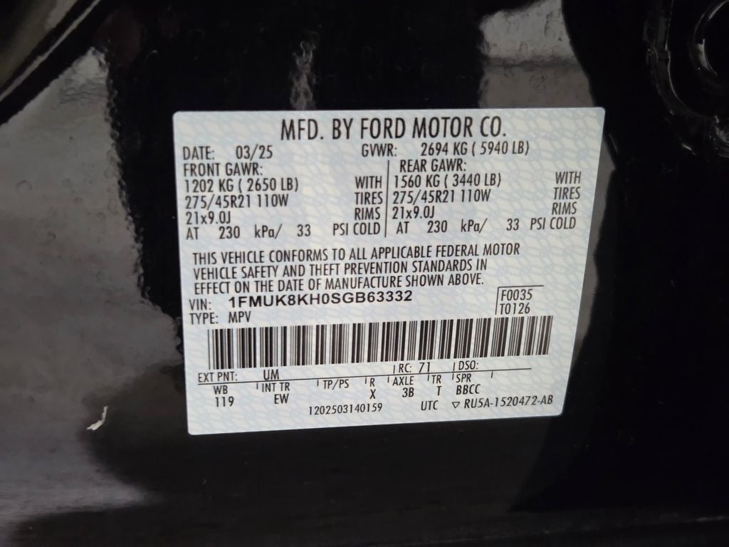 2025 Ford Explorer ST-Line