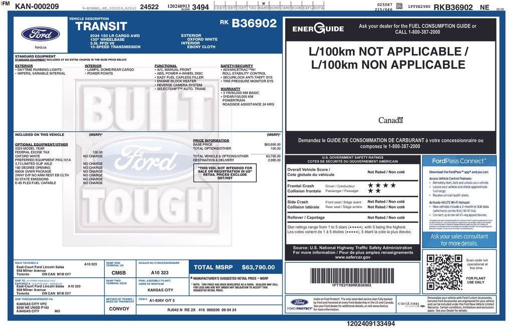 2024 Ford Transit-150 Base