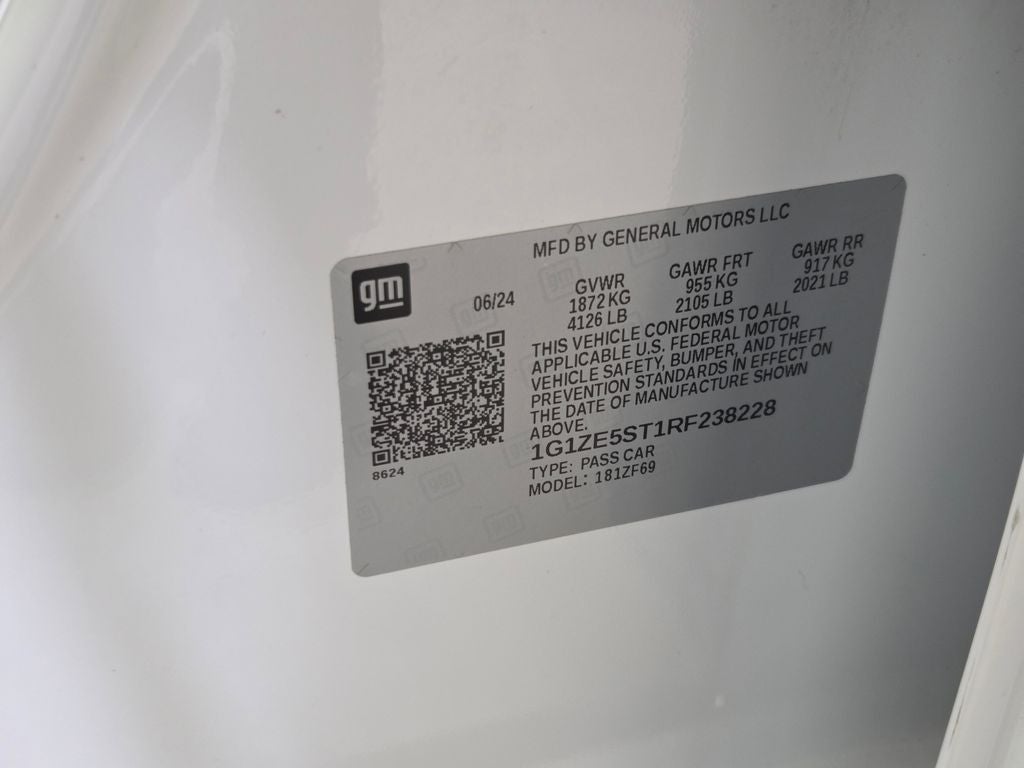 2024 Chevrolet Malibu LT 2LT