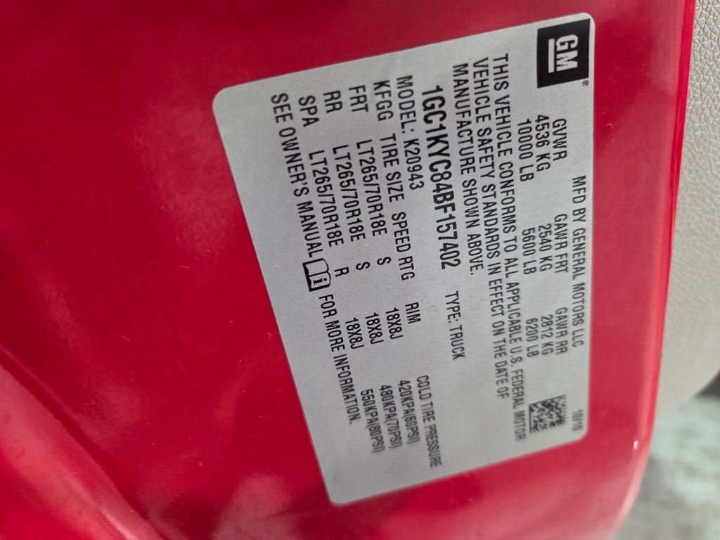 2011 Chevrolet Silverado 2500HD LTZ