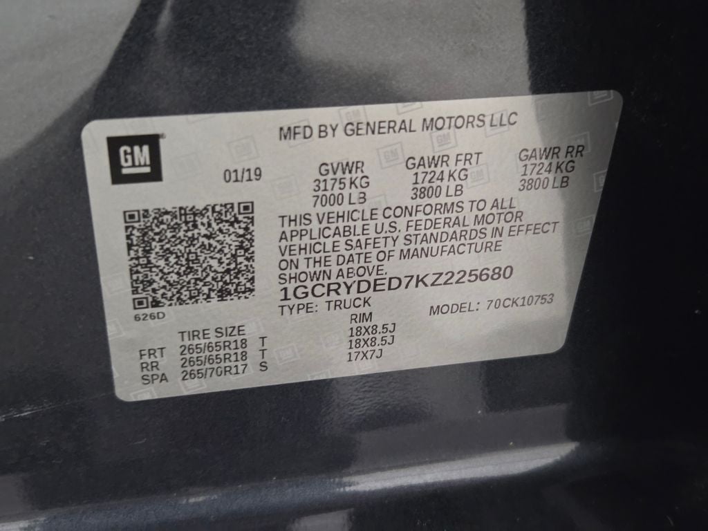 2019 Chevrolet Silverado 1500 LT