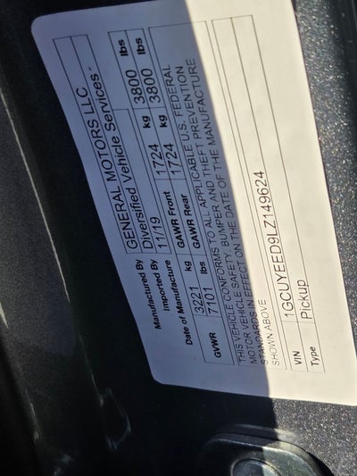 2020 Chevrolet Silverado 1500 RST