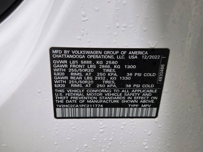 2023 Volkswagen Atlas Cross Sport 2.0T SE w/Technology