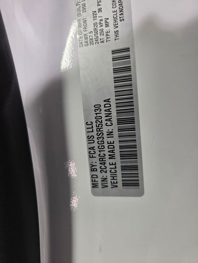 2025 Chrysler Pacifica Limited