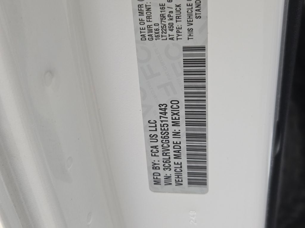 2025 RAM ProMaster 2500 High Roof