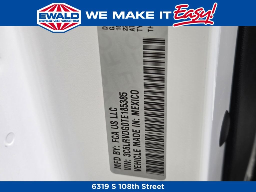 2026 RAM ProMaster 2500 High Roof