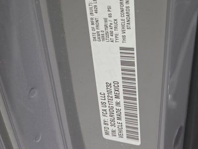 2026 RAM ProMaster 2500 High Roof