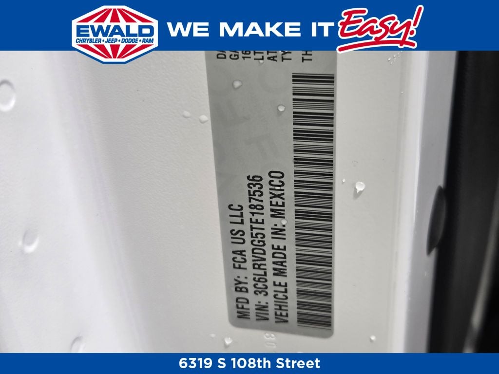 2026 RAM ProMaster 2500 High Roof