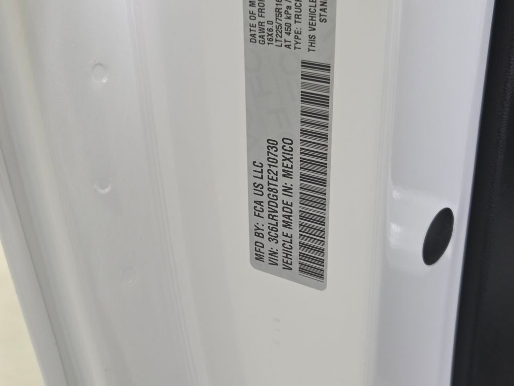 2026 RAM ProMaster 2500 High Roof