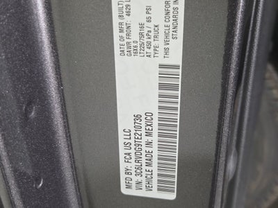 2026 RAM ProMaster 2500 High Roof