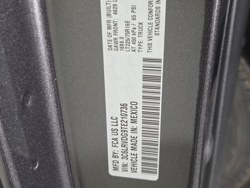 2026 RAM ProMaster 2500 High Roof