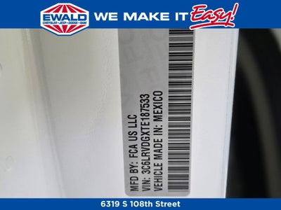 2026 RAM ProMaster 2500 High Roof