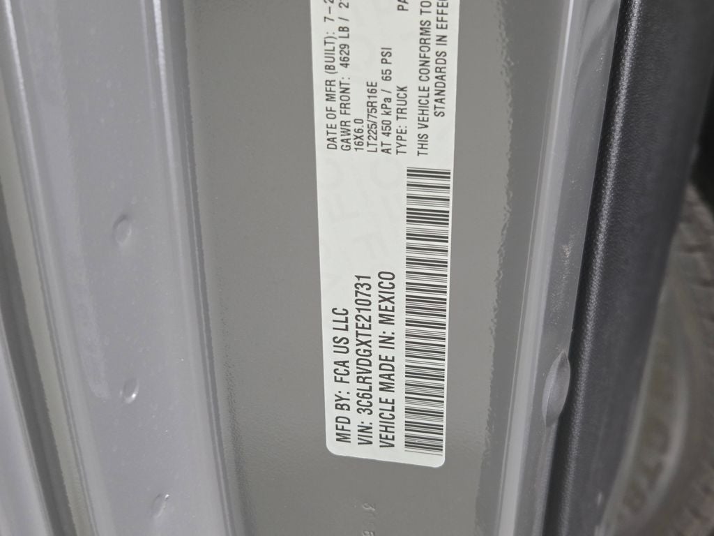 2026 RAM ProMaster 2500 High Roof