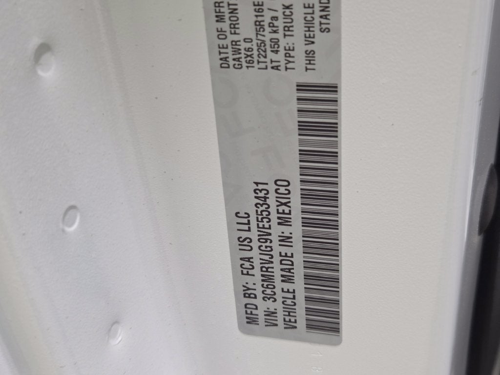 2027 RAM ProMaster 3500 High Roof
