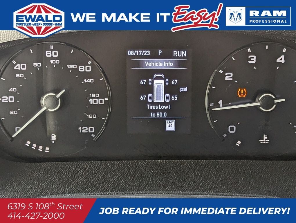 2023 RAM ProMaster 3500 High Roof 136" WB