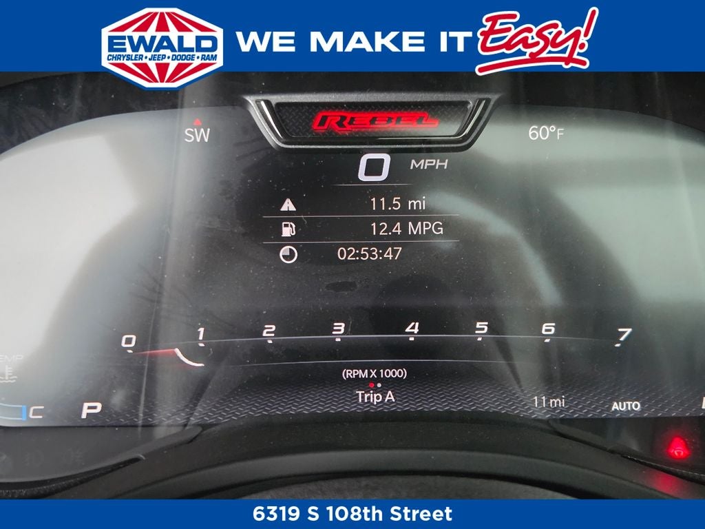 2026 RAM 1500 Rebel