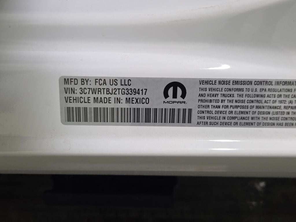 2026 RAM 3500 Tradesman 167.5 WB