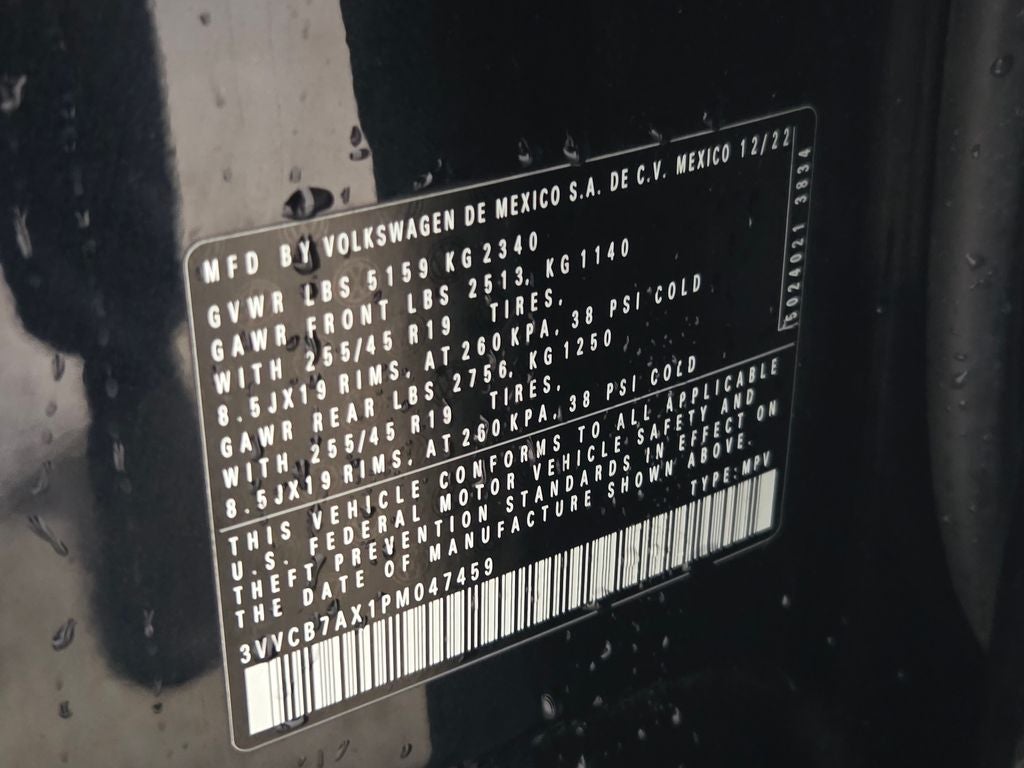 2023 Volkswagen Tiguan 2.0T SE R-Line Black