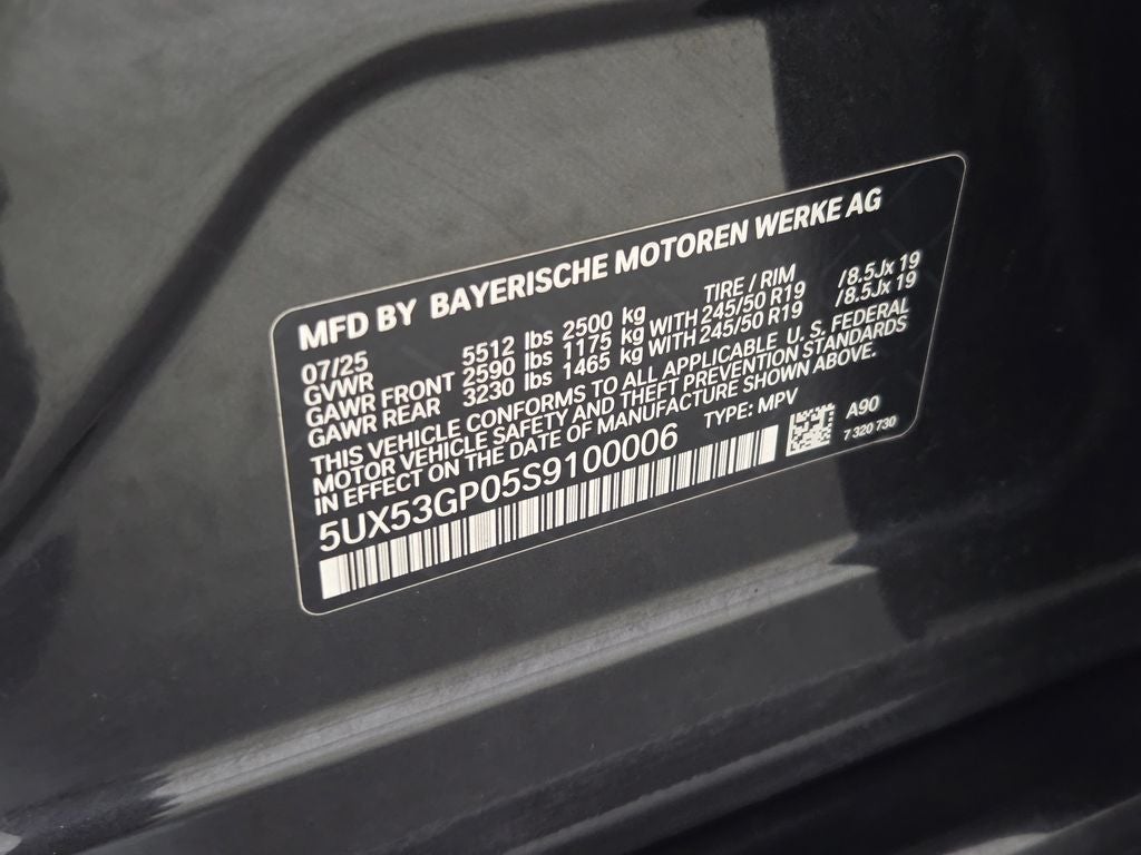 2025 BMW X3 30 xDrive