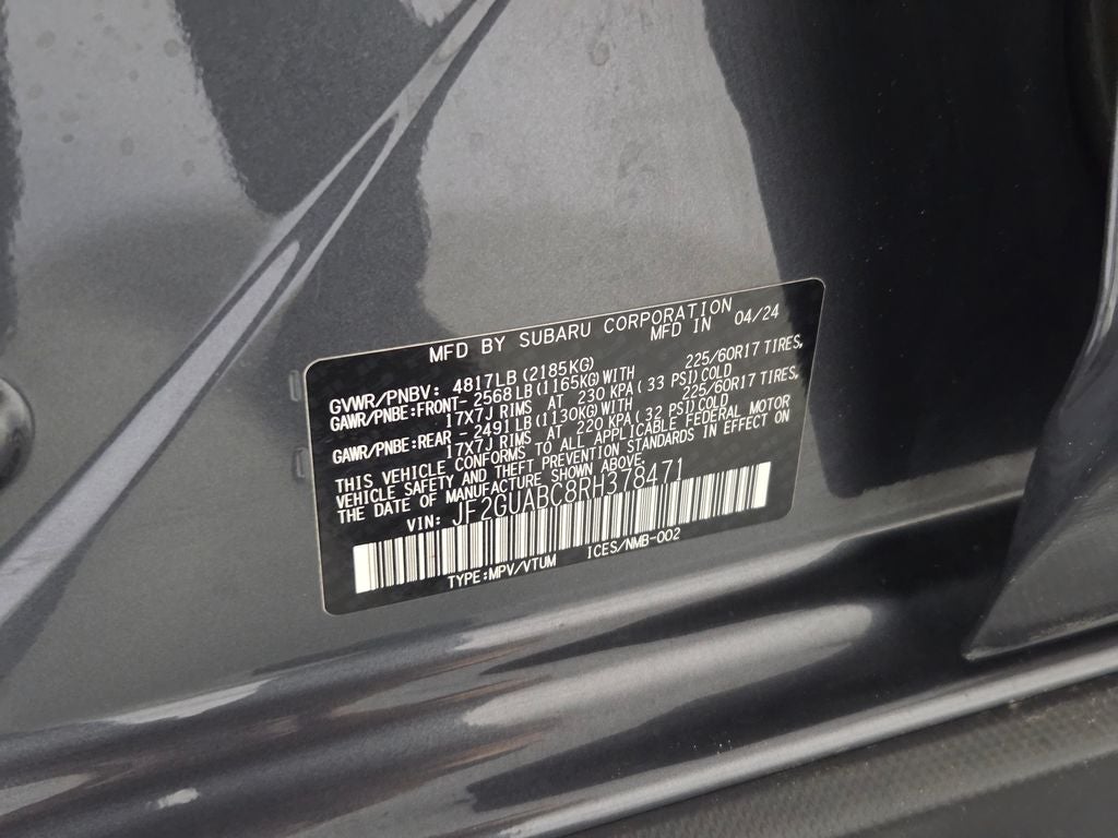 2024 Subaru Crosstrek Base