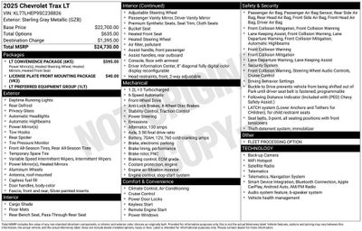 2025 Chevrolet Trax LT