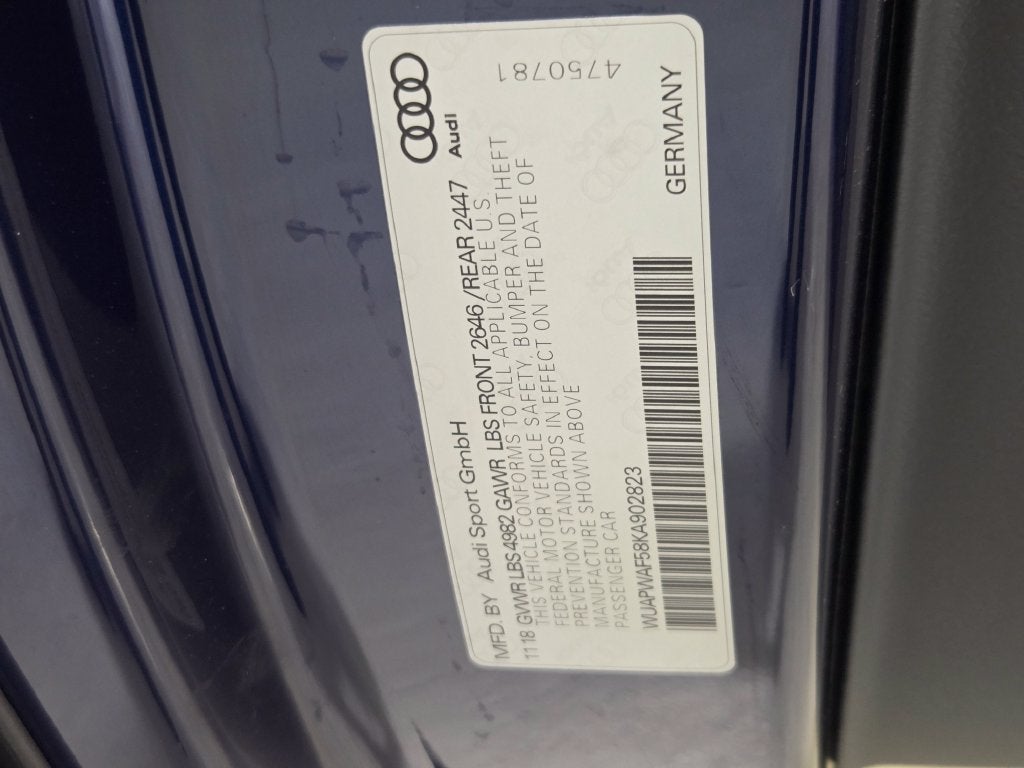 2019 Audi RS 5 2.9T quattro