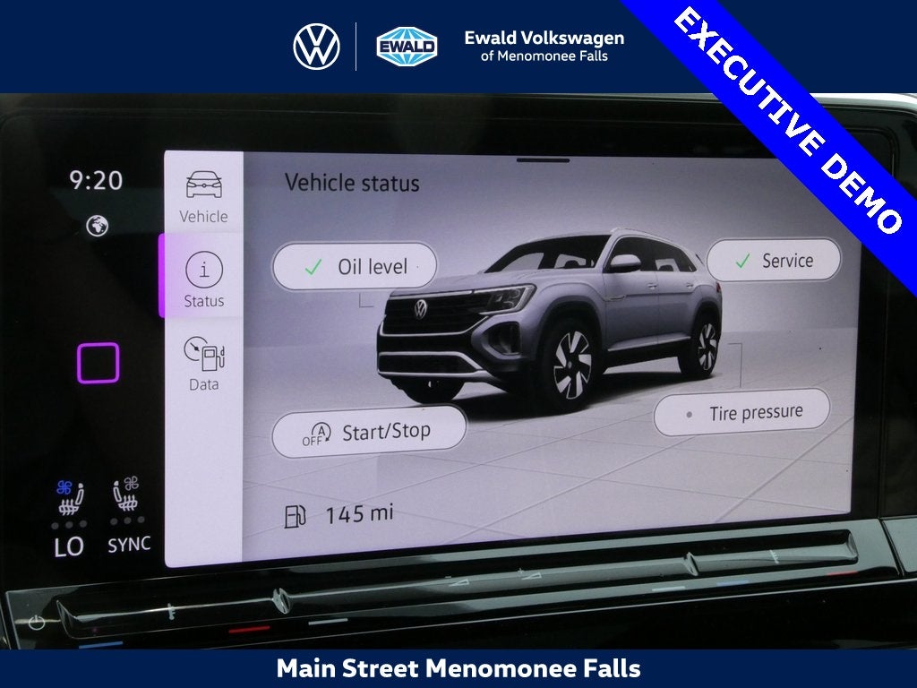 2025 Volkswagen Atlas Cross Sport 2.0T SEL R-Line Black