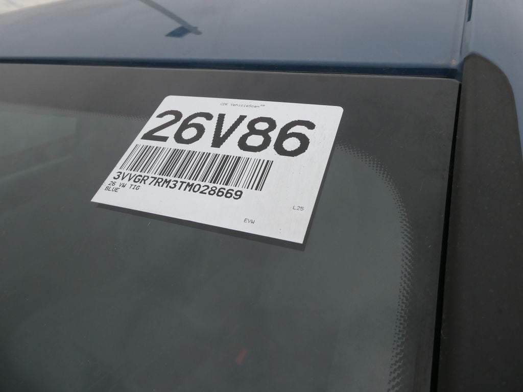 2026 Volkswagen Tiguan 2.0T SE R-Line Black