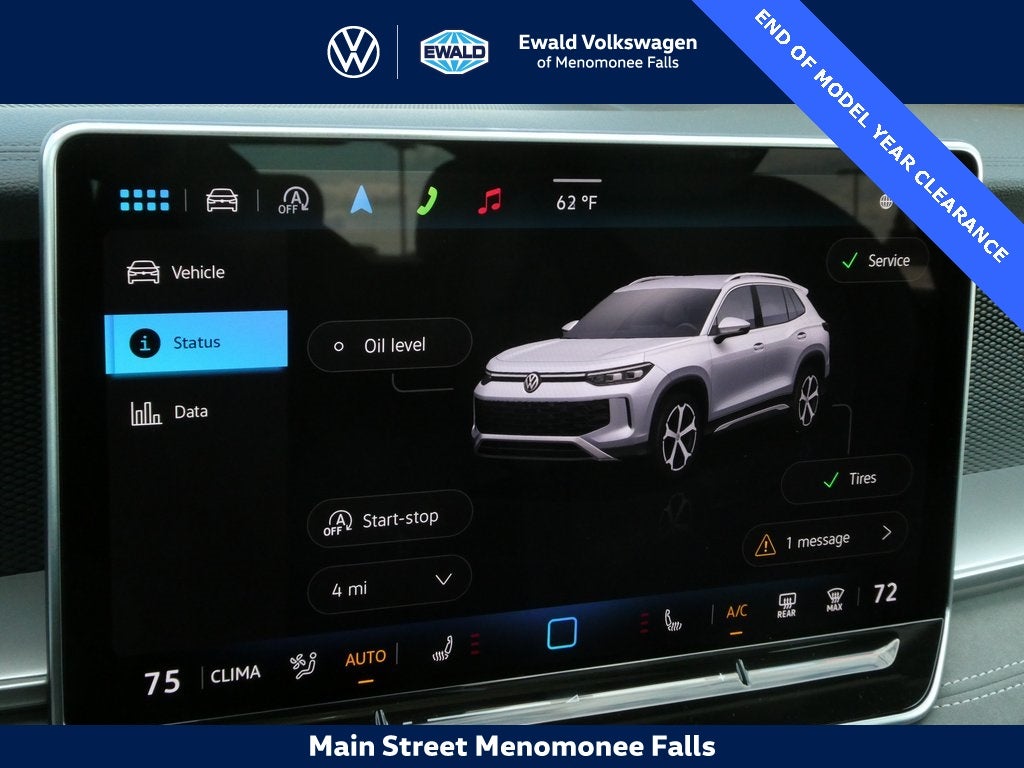 2025 Volkswagen Tiguan 2.0T SE