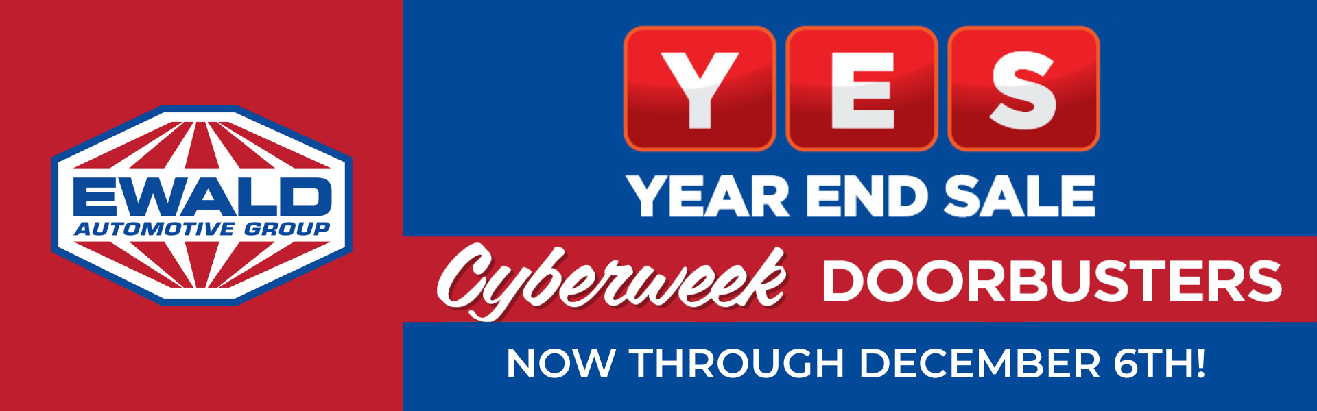 Black Friday at Ewald Automotive