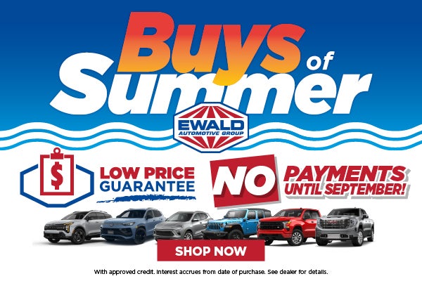 Low Price Guarantee & No Payments Til Sept