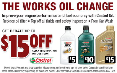 THE WORKS OIL CHANGE