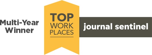 Multi-year winner Best Places To Work badge